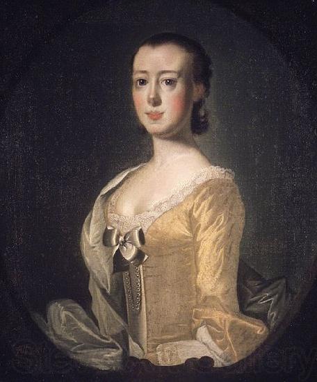 Jeremiah Theus Portrait of Elizabeth Rothmahler Spain oil painting art